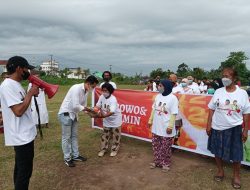 Relawan Prabowo-Cak Imin untuk Pilpres Bagi-bagi Beras di Gowa Sulsel