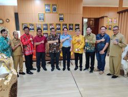 TGUPP Bersama Rombongan Pemprov Kaltara Kunjungi Kanwil Kemenkumham Kaltim 