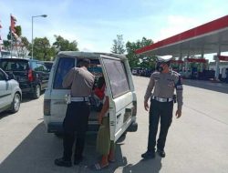 Polisi “Sikat” Pengetab di SPBU Tanjung Selor Sesaat Sebelum Harga BBM Naik 