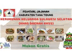 Makan Gratis di Festival Jajanan Tana Tidung, KKSS Siapkan Makanan Khas Sulsel