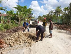 Program CSR Kalla Aspal, Rutin Lakukan Perbaikan Jalan