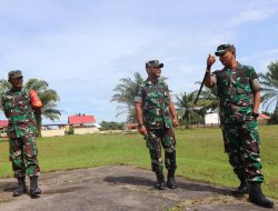 Dandim Bulungan Cek Kondisi Posramil di Tanjung Palas Timur