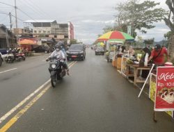 Kendaraan Ramai Lalu Lalang saat Car Free Day di Tanjung Selor 