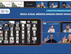 Kemenkominfo Gelar Webinar Media Sosial Menghilangkan Unsur Sosial?
