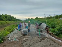 Kini Warga di Kawasan Transmigrasi Bisa Merasakan Jalan Mulus