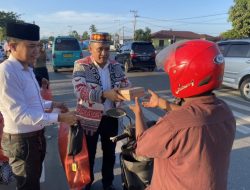 PMTI Berbagi Paket Takjil di Tanjung Selor