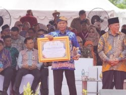 Terima Penghargaan Nasional, Gubernur Zainal Komitmen Majukan Pertanian di Kaltara 