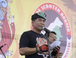 Gubernur Buka Parade Scooter Borneo ke 18