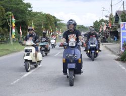 PSB ke XVIII, Gubernur Kendarai Vespa ke Tanjung Palas