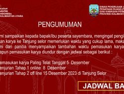 Pendaftaran Diperpanjang, Penjurian Sayembara Islamic Center 8 Desember 