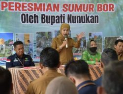 Bupati Nunukan Resmikan Pemanfaatan Sumur Bor 