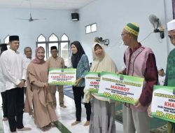 Safari Ramadhan di Desa Tabur Lestari, Bupati Nunukan Serahkan Bantuan Bagi Imam, Marbot, Guru Ngaji dan Rumah Ibadah