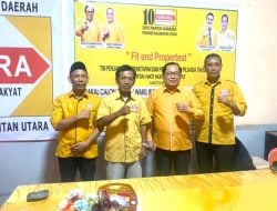 Wabup Hendrik Ikuti Fit And Proper Test, Hanura Kaltara Tetap Prioritaskan Kader 