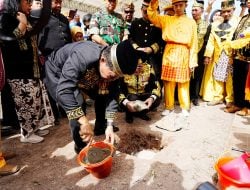 Ikuti Peletakan Batu Pertama, Gubernur Berharap Revitalisasi Kesultanan Bulungan Jadi Ikon Kebanggaan Masyarakat