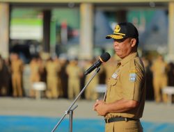 Pimpin Apel, Sanusi Minta Persiapan Kunjungan Menpan-RB hingga Meriahkan HUT RI