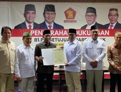 Syarwani-Kilat Dapat Dukungan B1-KWK Partai Gerindra