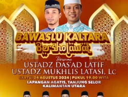 Ustad Das’ad Latif Hadir di Tanjung Selor, Ajak Masyarakat Ikut Mengawasi Pilkada 2024