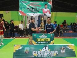 Gubernur Kaltara Resmi Tutup Turnamen Futsal Antar Pelajar Nunukan