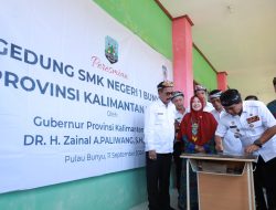 Resmikan Gedung SMKN 1 Bunyu, Wujud Komitmen Pemprov Kaltara Pada Dunia Pendidikan