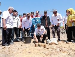 Gubernur Kaltara Letakkan Batu Pertama Pembangunan SLB Negeri Bunyu