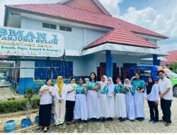 Keseruan Layanan Perpustakaan Keliling di SMAN 1 Tanjung Selor 