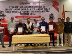 Bawaslu Kaltara Gandeng Media Awasi Pilkada 2024