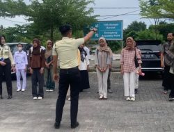 Menunjang Keselamatan Area Gedung, Manajemen RSUD Jusuf SK Perkuat Petunjuk Keselamatan