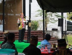Wagub Ingkong Ala Hadiri Silaturahmi Pangdam VI/Mlw Bersama Tokoh Adat Dayak