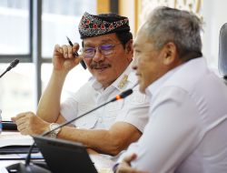 Wagub Paparkan Perkembangan Kaltara Kepada Staf Ahli Menkopolkam RI